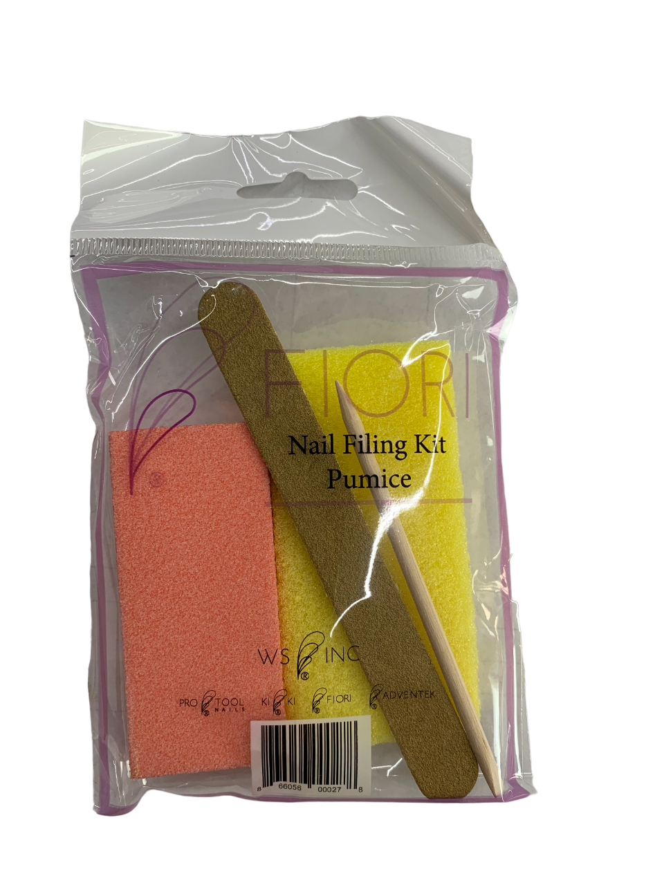 Fiori Nail Filing Kit Pumice 4pcs